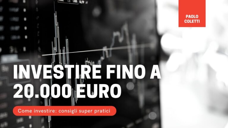 Come investire 20.000 euro senza rischi: guida completa
